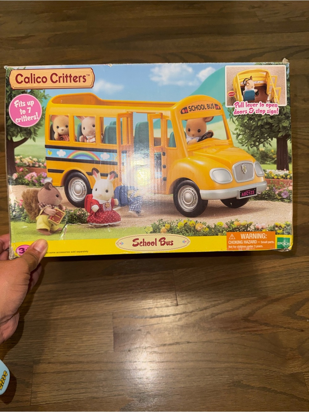 Calico Critters - Yellow School Bus Playset